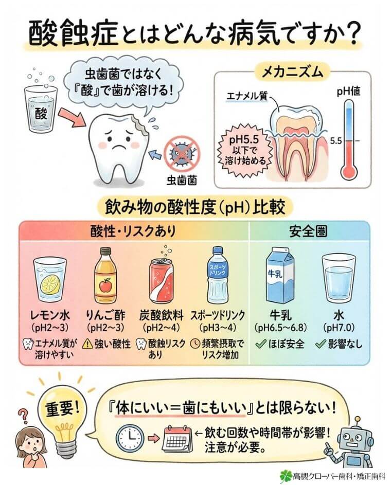 酸蝕症とはどんな病気ですか？